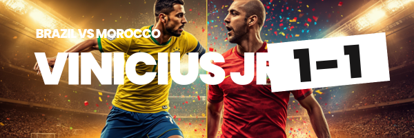 Brazil Hòa Morocco 1-1